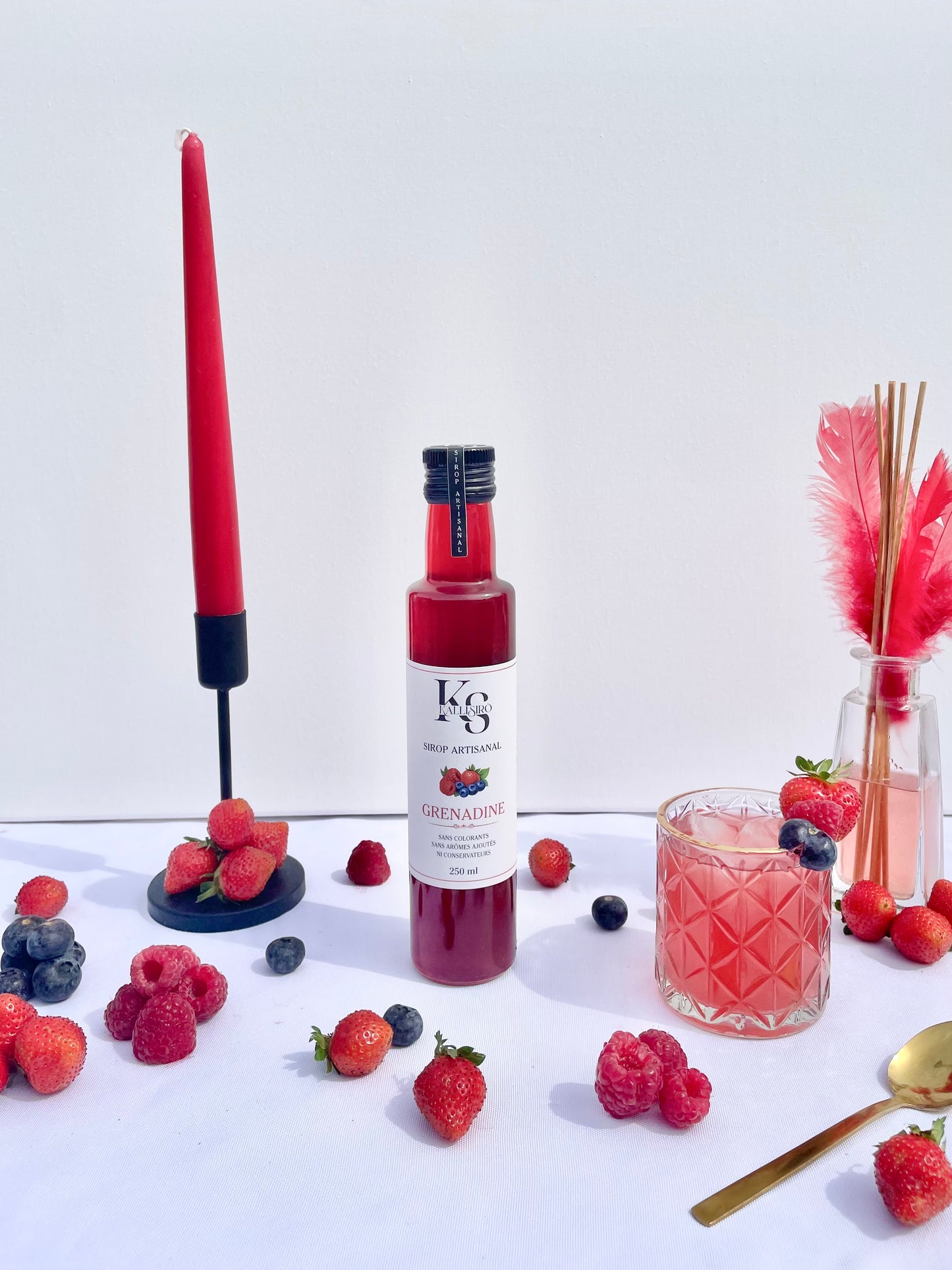 SIROP ARTISANAL DE GRENADINE 25 cl