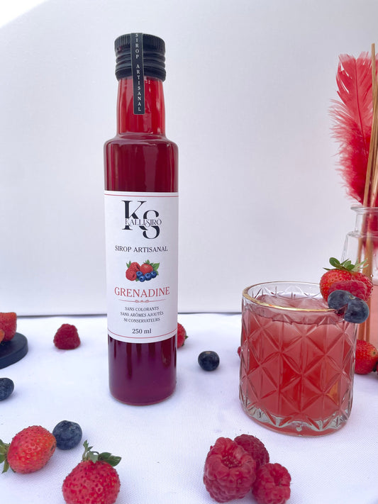 SIROP ARTISANAL DE GRENADINE 25 cl
