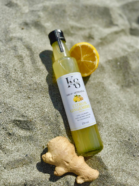 SIROP - CITRON GINGEMBRE  25 cl